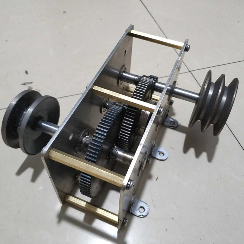 

Коленчатый генератор, заводная коробка передач «сделай сам», гидравлический приводной шкив, увеличивающий коэффициент скорости, коробка передач может быть настроена 1 : 22