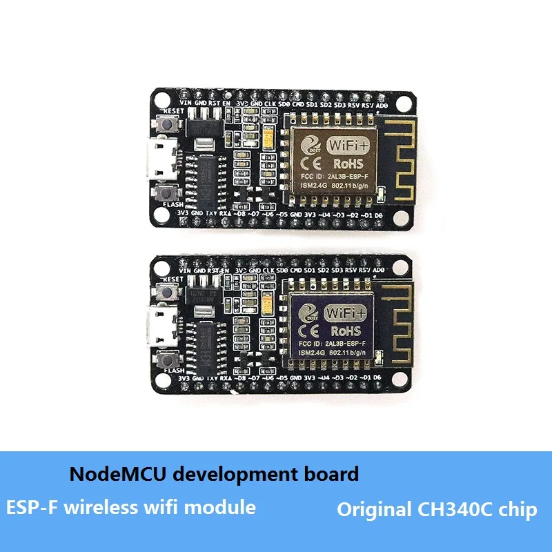 2pcs/pack New NodeMCU V4 Lua WiFi Development Board by ESP-12F ESP 12F from ESP8266 Serial Wireless Module DIY iOT | Игрушки и хобби