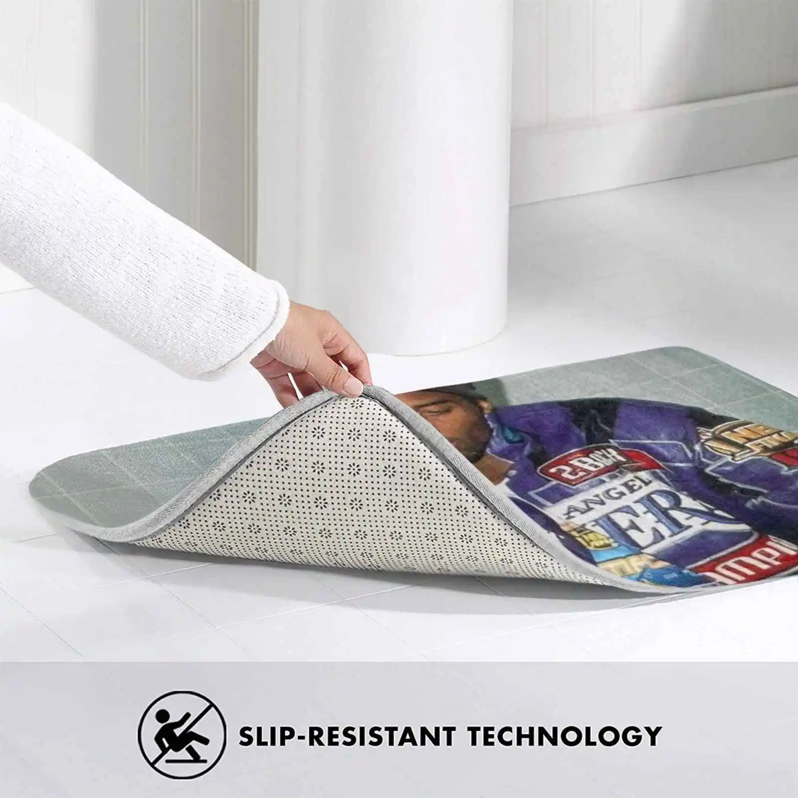 Грустный Брайант мечтательный мягкий дом семья Противоскользящий коврик ковер