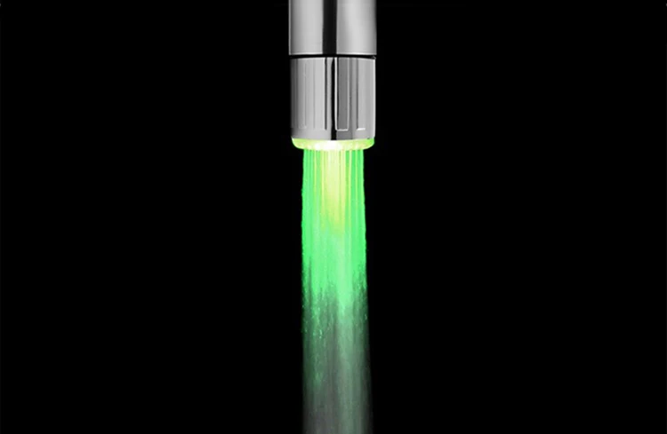 VEHHE VIP Link Светодиодный контроль температуры кран аэратор RGB светильник для кухни ванной комнаты кран Аксессуар светодиодный аэратор