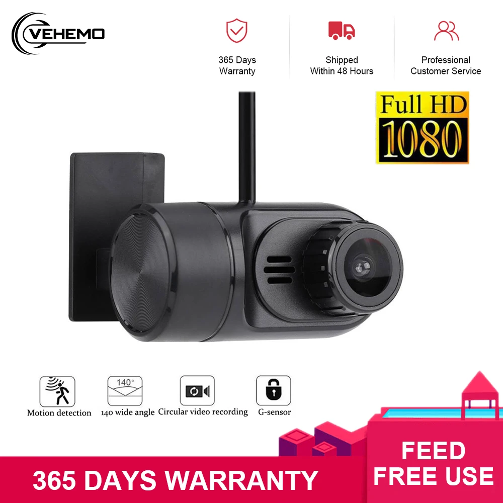 VEHEMO Smart USB автомобильный видеорегистратор английская Автомобильная 1080P Full HD