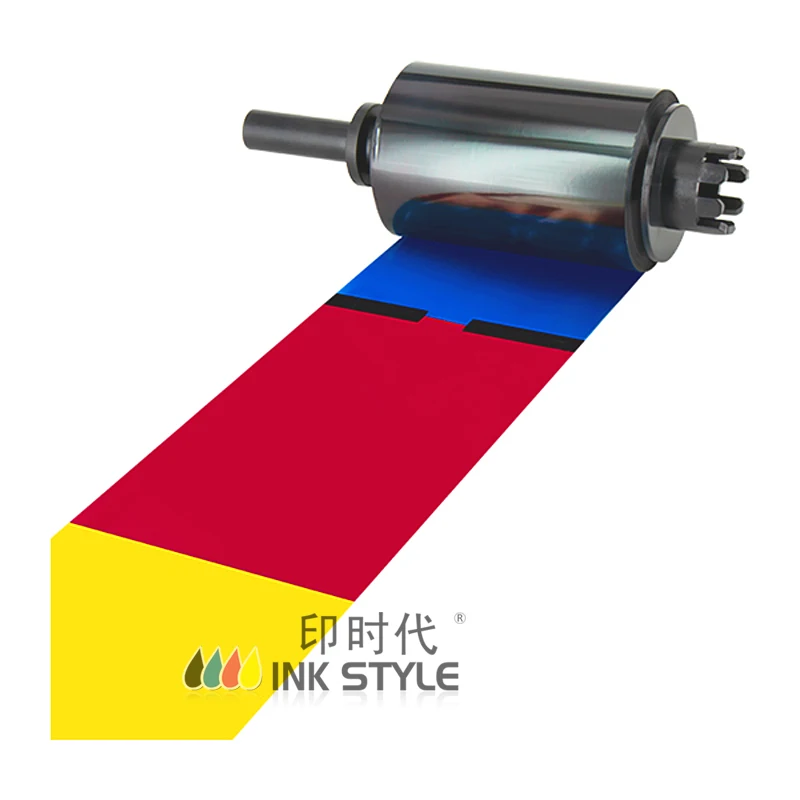 Лента NGYMCKO3/3BP для принтера карт Nisca PR5350 PR53LE совместимая с цветными принтами NIsca 250