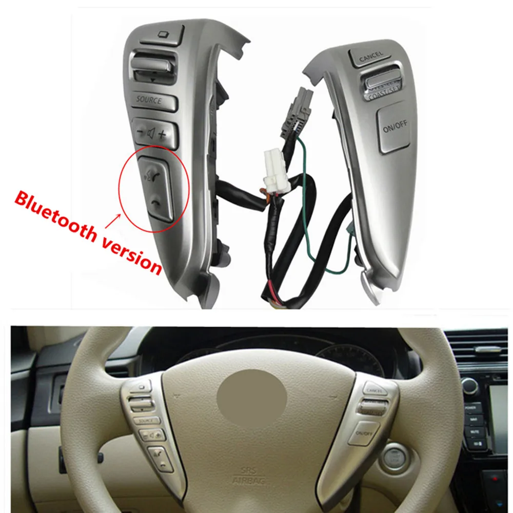 Переключатель управления аудиосистемой для Nissan Sylphy 2012-2014 LIVINA 2013-2015 | Автомобили и