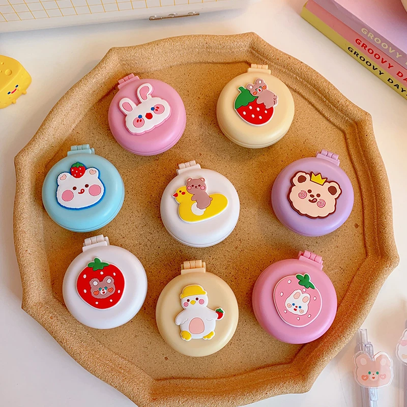 

1 шт. портативная карманная маленькая дорожная Щетка для волос, милая Складная фотощетка для массажа