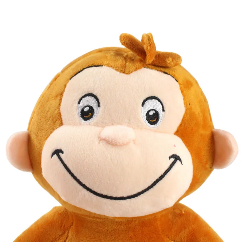 

30cm Creative Golden Monkey Plush Stuffed Toy Doll Cute Monkey Movies TV Stuffed Animals Plush Kids Friend Birthday Gift