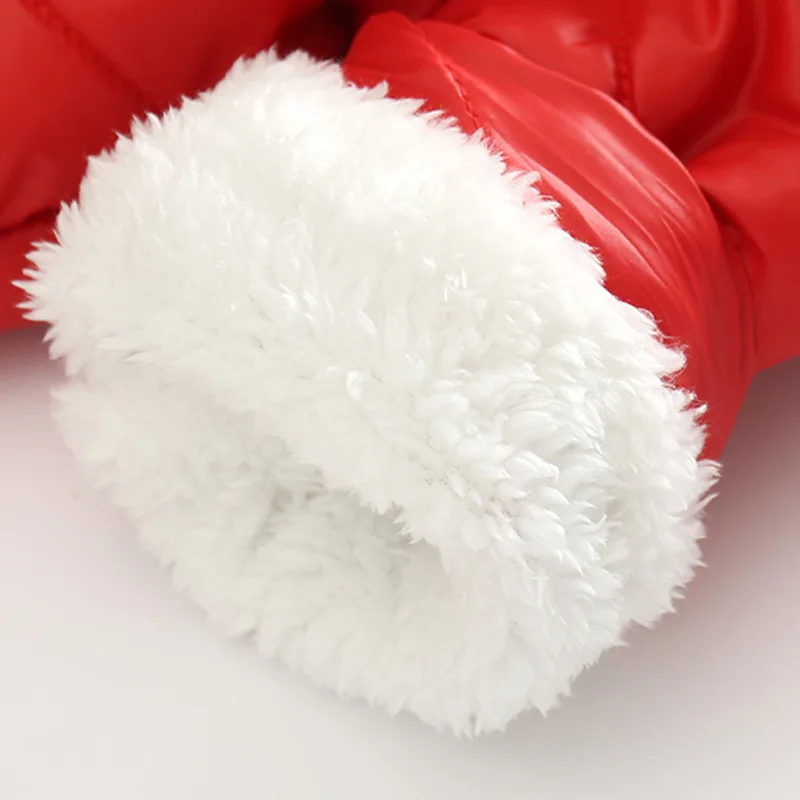 

Winter baby clothes Thicken and velvet Hooded to keep warm Bodysuit baby toddler snow suit