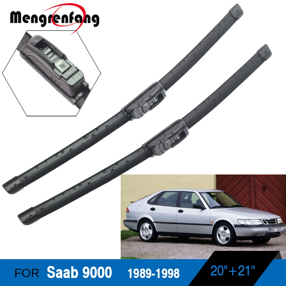 Щетки стеклоочистителя для лобового стекла автомобиля Saab 9000 мягкие резиновые