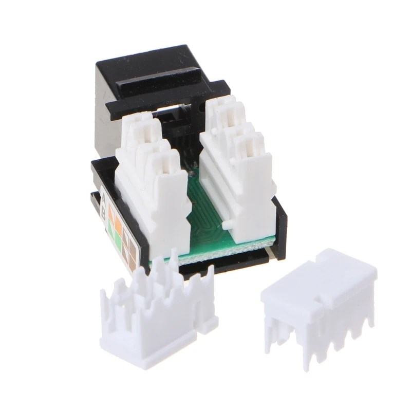 Сетевой модуль CAT5E UTP коннектор RJ45 информационный разъем Keystone Jack 5 шт. | Компьютеры