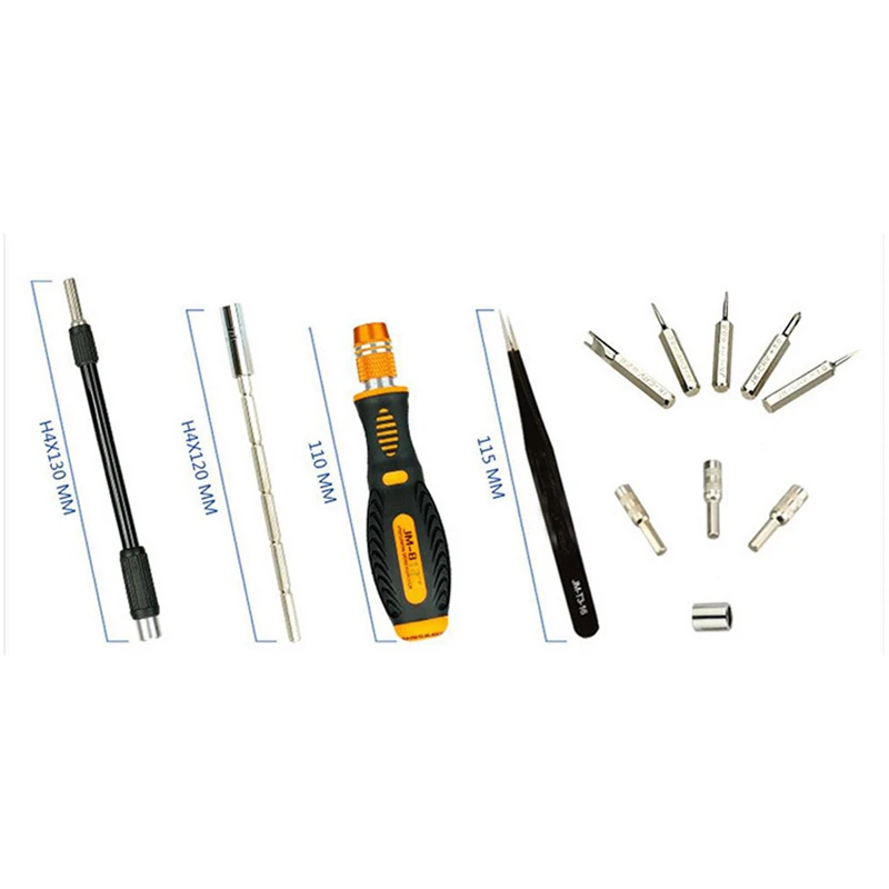 

53 In 1 Screwdriver Set Multi-Function Manual Repair Tool Box Home Multi-Use Repair Mobile Phone Computer Disassembly Tool Box