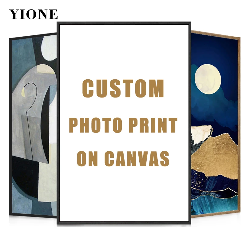 

Personalise Custom Print Photo Canvas Painting Special Customized Any Size Art Poster Picture for Living Room Decoration Gift