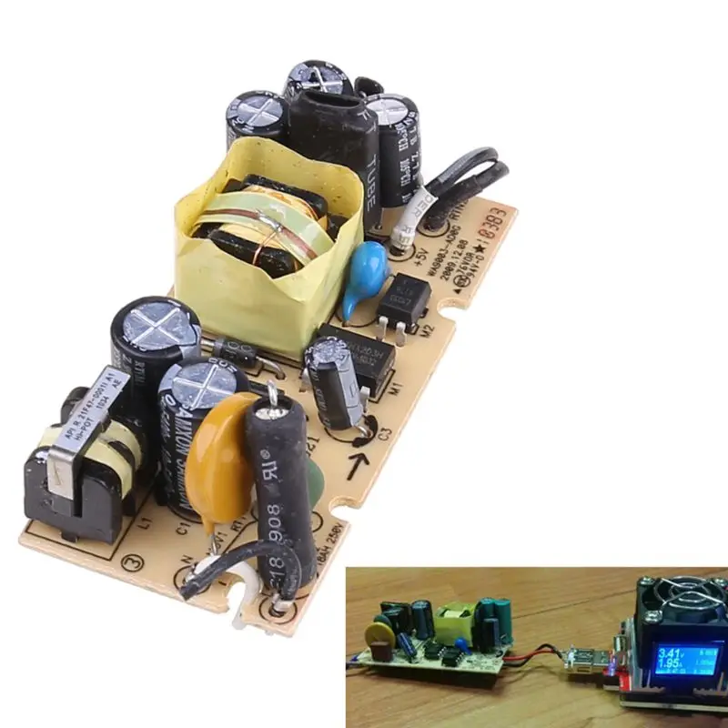 AC-DC 100-240V 5V 2A 2000MA импульсный источник питания светодиодного табло для замены