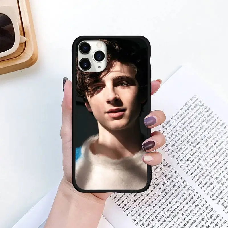 

Timothee Chalamet Phone Case for iPhone 11 12 pro XS MAX 8 7 6 6S Plus X 5S SE 2020 XR mini