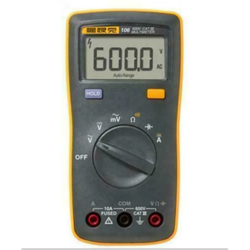 

NEW FLUKE 106 Palm-sized F106 AC/DC Voltage Current Digital Multimeter Meter