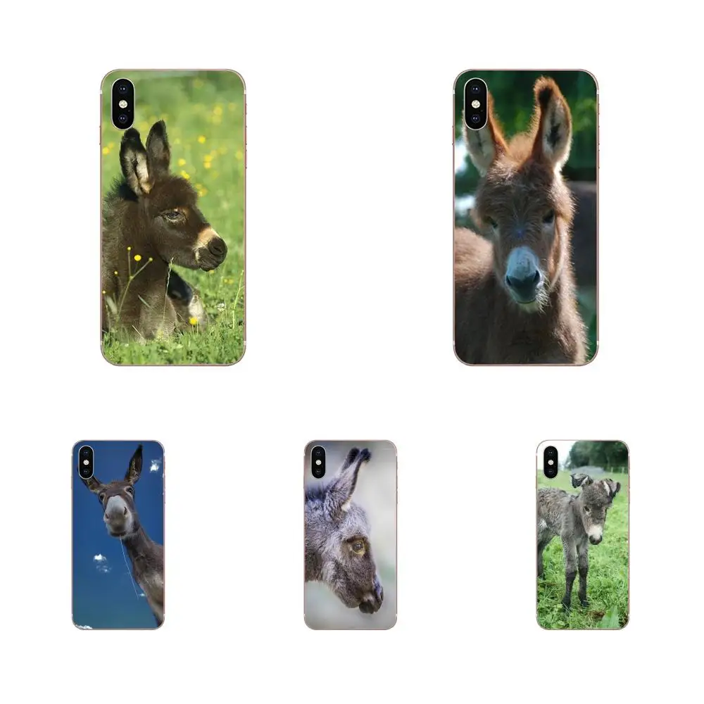 Новый стиль большой задник с длинными ушками eeyore милый Ослик для samsung Galaxy Note 5 8 9 S3