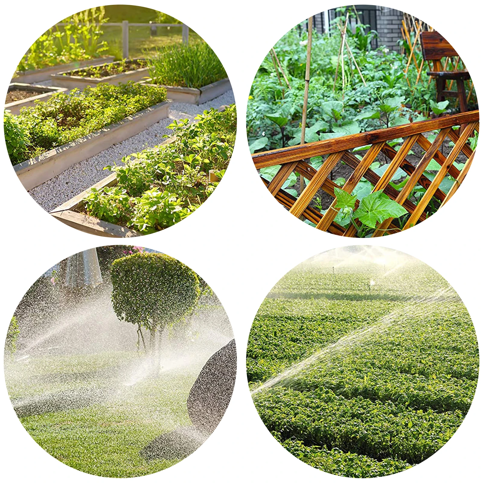 

300 Pcs Drip Irrigation Plug 1/4 Inch Tube Closure Goof Hole Plugs Irrigation Stopper for Home Garden Lawn Supplies