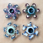 Игрушка-антистресс из аниме рассекающий демонов, игрушка Tanjirou Naruto, рельефный грызун для бега, ручной Спиннер для детей, бесшумный подарок