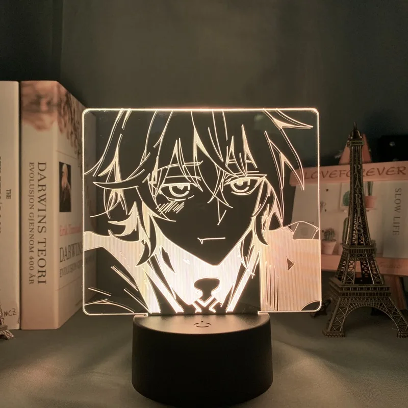 Mikaela Hyakuya светодиодный ночной Светильник Seraph of The End для спальни Декор подарок