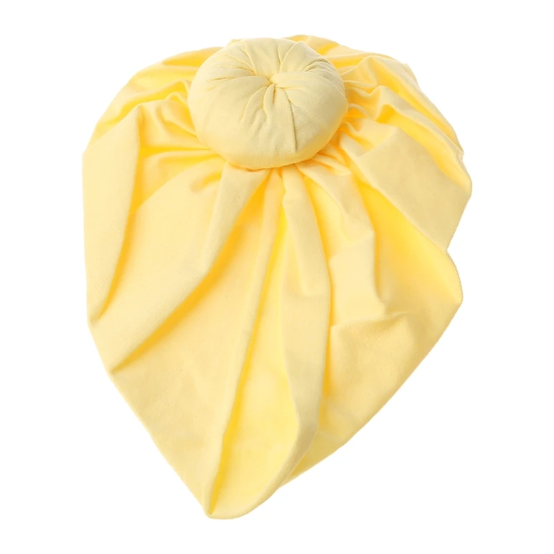 

Baby Turban Top Knot Hat Toddler Kids Boy Girl India Beanie Hat Lovely Soft Newborn Headwear Photography Props Accessories RXBF