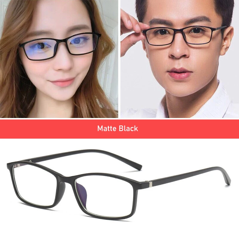 

New Anti Blue Light UV400 Computer Eyewear Frame For Women & Men Optical Spectacle Glasses Eyeglasses Frame Unisex Nerd Square