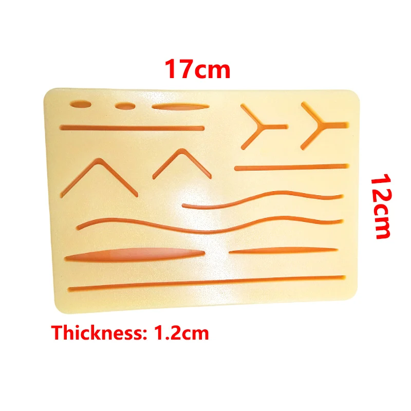 Набор для тренировки хирургических швов 16 в 1 работы с кожей модель практики