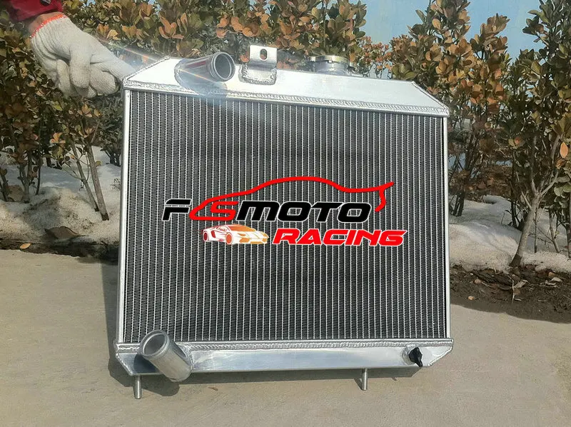 Aluminum Radiator For 1941-1952 Jeep Willys MB M38 MC 1-Ton Truck 463 473 CJ-2 CJ-3 FJ Jeepster 2.2L 2.4L 2.6L 3.7L 1942 1943 | Автомобили