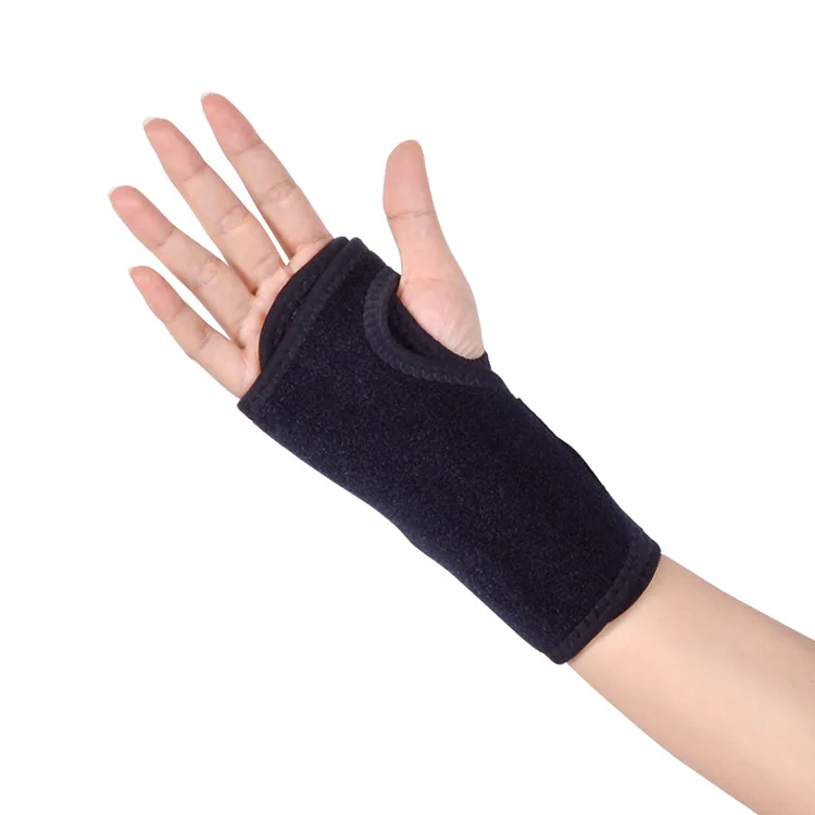 

Movement Women Men Wristbands Sprain Strain Wrist Support Elastic Removable Steel Plate with Sticker Left Right Training Brace