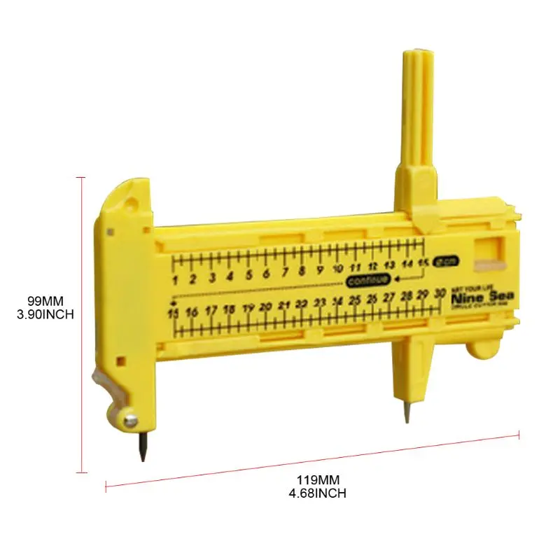 Компасы резец круга утилита Фотобумага резак Циркулярный инструмент