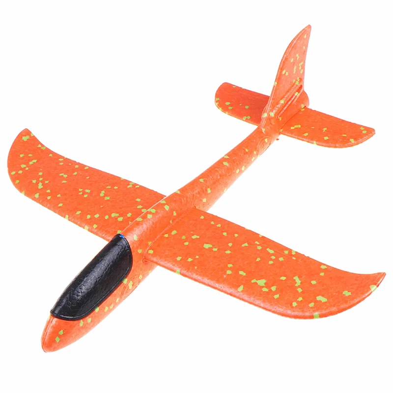 37CM EPP Foam Hand Throw Airplane Outdoor Launch Glider Plane Kids Gift Toy 4 Colors | Игрушки и хобби