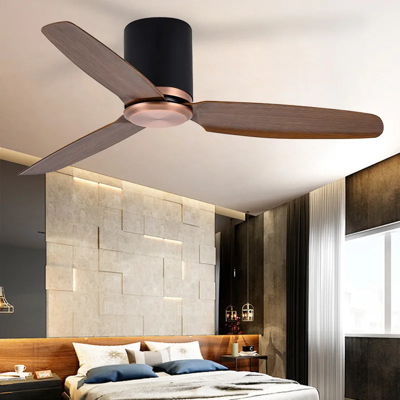 

Ceiling Low Floor Modern Ceiling Fans Without Light DC Ceiling Fan With Remote Control Home Simple Ceiling Fan No Lights 220V