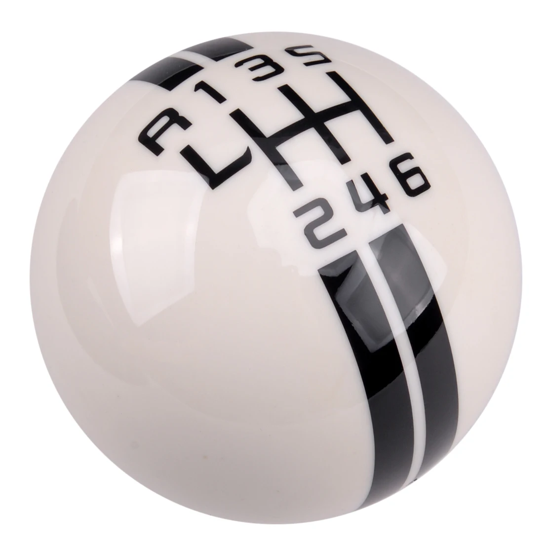 Ручка переключения передач для автомобиля 6 скоростей белая подходит Ford Mustang Shelby