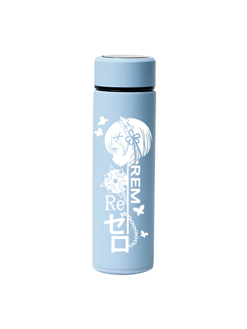 1pcs Anime Re:Life in A Different World from Zero Rem Stainless Mug Cup Water Cosplay Prop for Women Men Gift 500ml | Тематическая