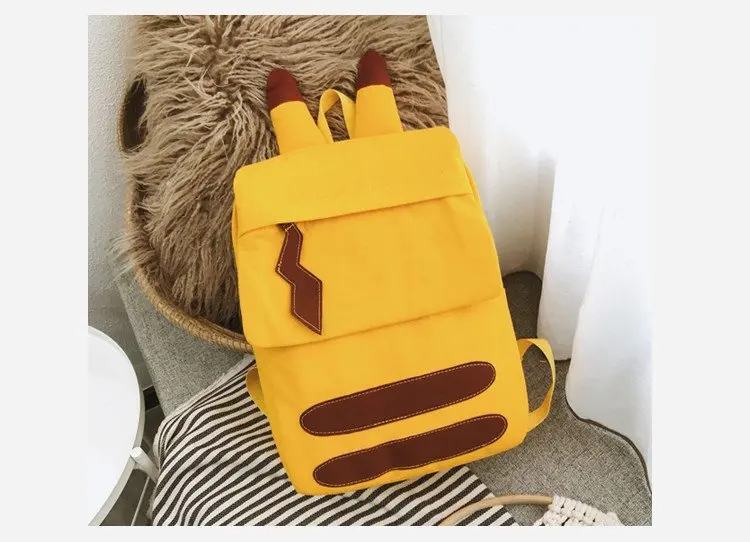 Японский Забавный каваи мультфильм Аниме Пикачу mochila Тоторо bolso рюкзак студенческий холст школьная сумка Подростковая сумка