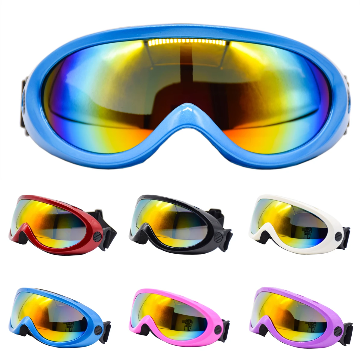 Youth сноуборд Gafas лыжные очки для мальчиков и девочек снежные маска сноуборда