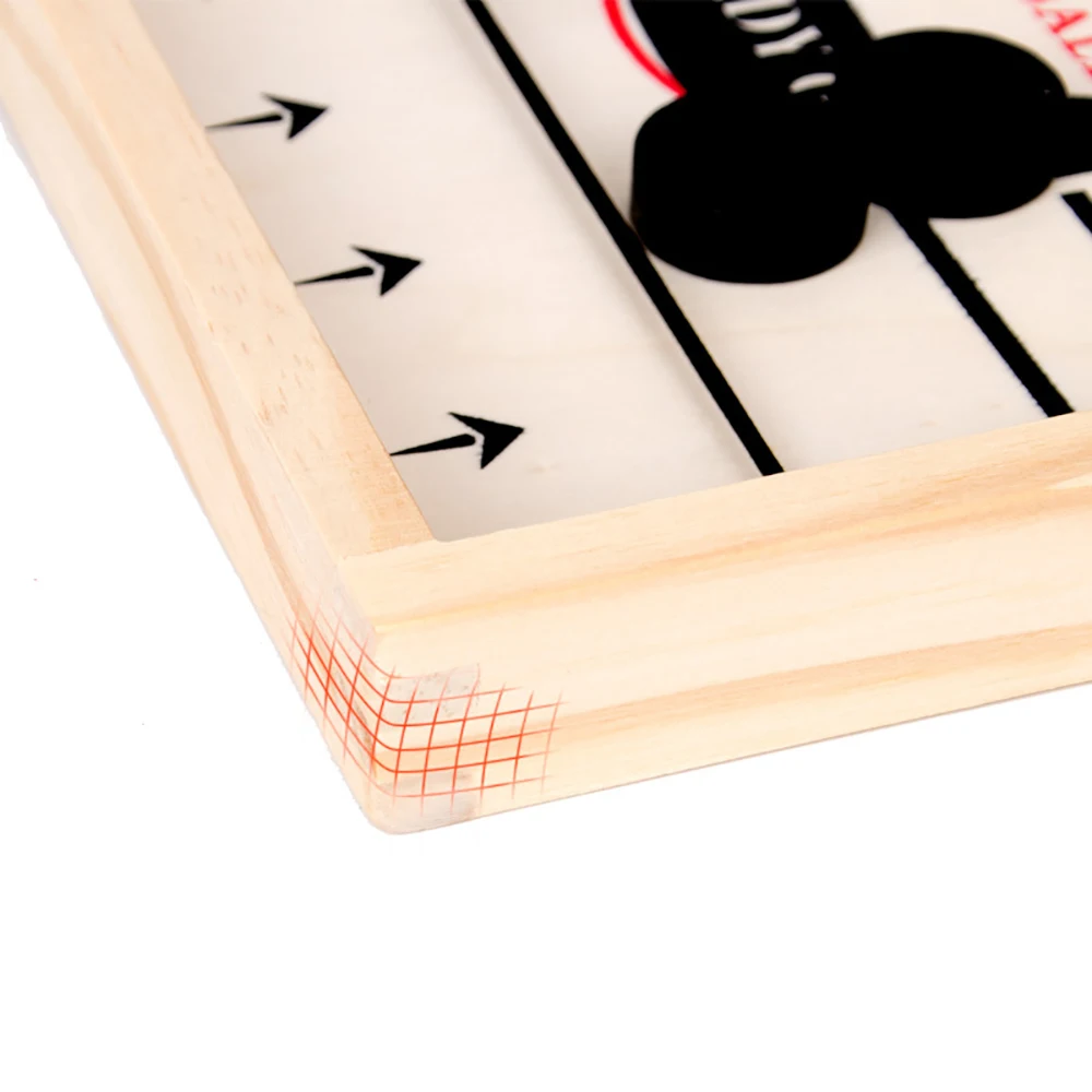 

Funny Kids Sling Puck Board Game Fast Hockey Family Party Winner Toy Game for Children Wooden Indoor Desktop Family Game