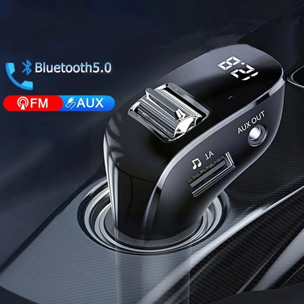 FM-трансмиттер автомобильный Bluetooth 5 0 AUX 2 USB-порта | Автомобили и мотоциклы