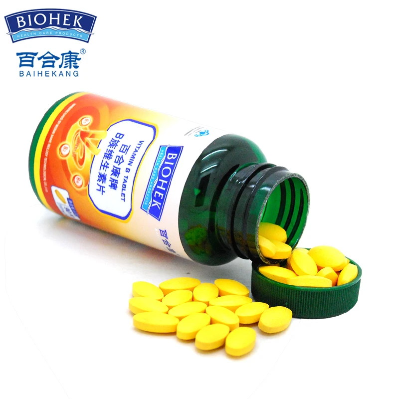 

Lily kang brand B vitamins piece of vb to stay up late to work overtime supplements B1B2B6