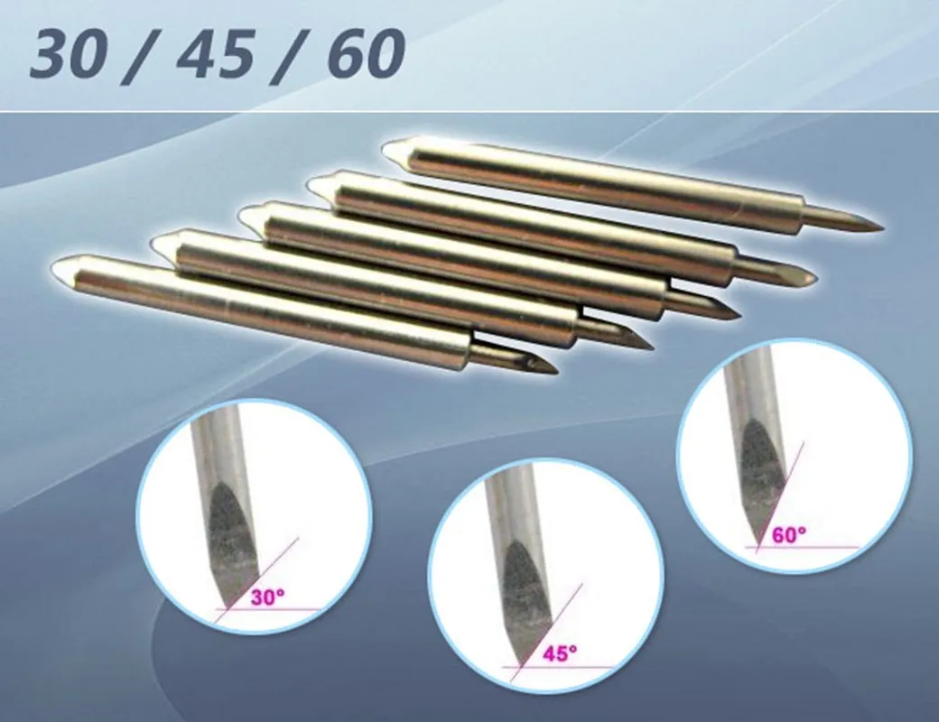 30/45/60 Degree Small Roland Compatible Vinyl Cutter Blades，AA Grade 5pcs/pack | Инструменты