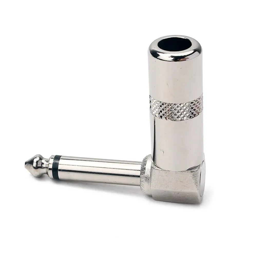 

Прямоугольный штекер 6,3 мм, двухканальный аудиокабель, штекер, аксессуары для гитары