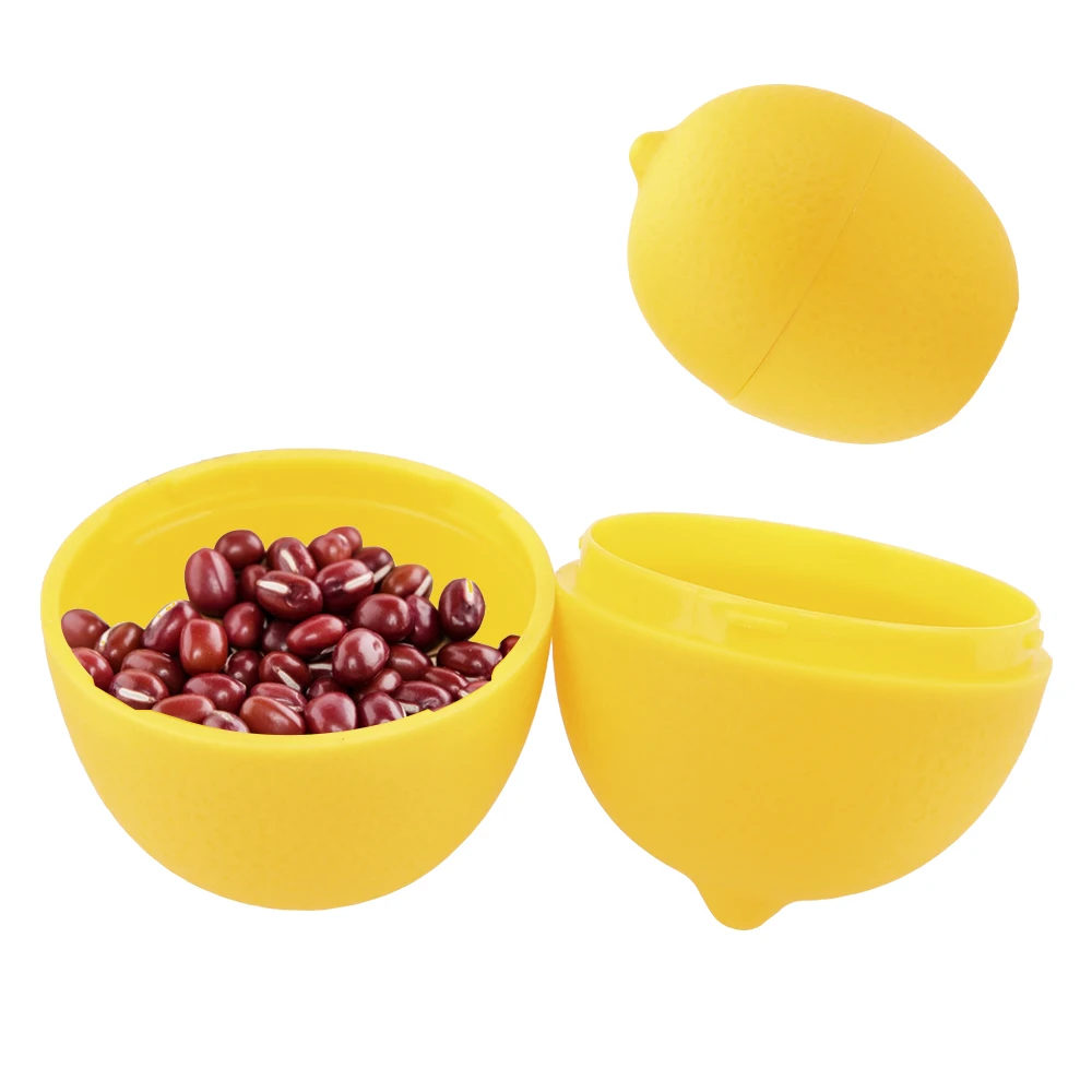 

Plastic Crisper Box Grains Vegetable Shape Sorting Container Onion Garlic Tomatoes Lemon Green Pepper Kitchen Storage Box