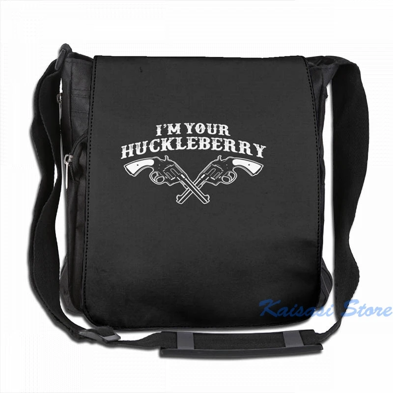Рубашка I'm Your Huckleberry рюкзак в западном стиле с USB-зарядкой мужские школьные