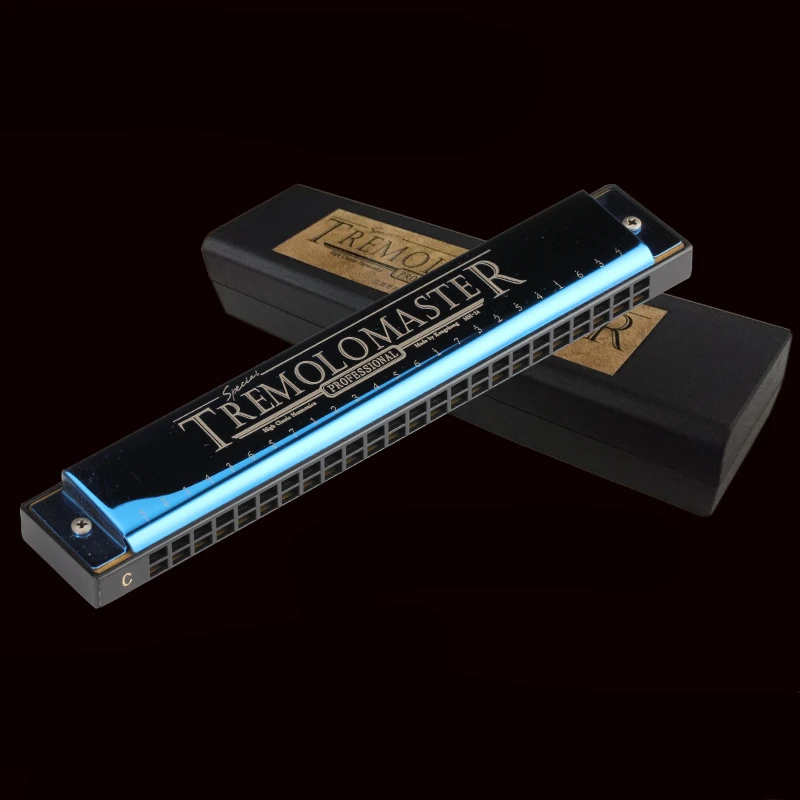Губная гармошка Kongsheng с 24 отверстиями Ogan Key of C Tremolo губная Gaitas музыкальный