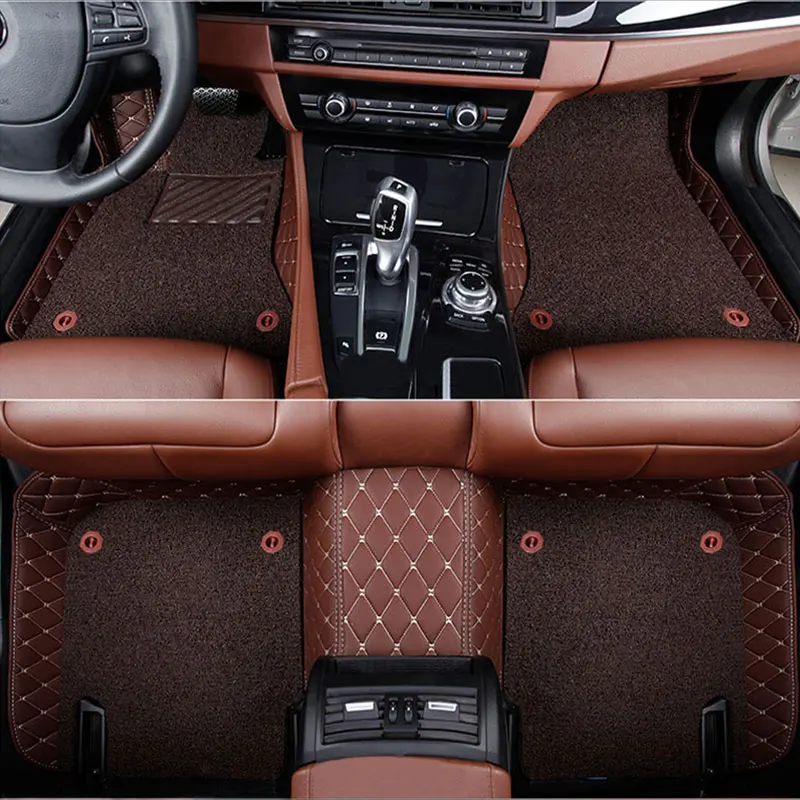 

Car floor mat for Lexus LS UX RC F CT GS RX NX ES lx470 is 250 lx570 LX570 NX200 models waterproof auto interior Foot pad