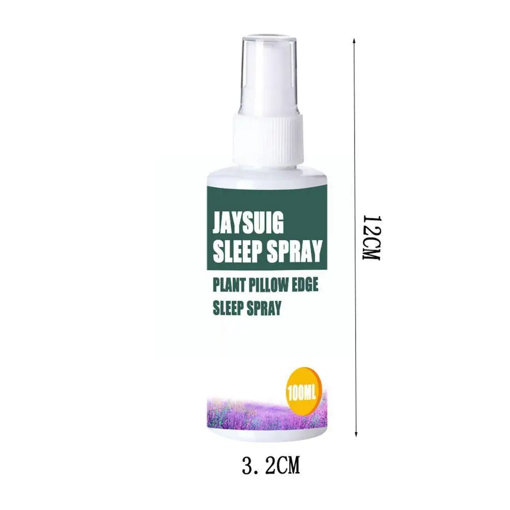 

100ml Lavender Sleep Spray To Improve Insomnia, Soothe Sleep Quickly Fall The Nerves Spray And Help Asleep D5Z9