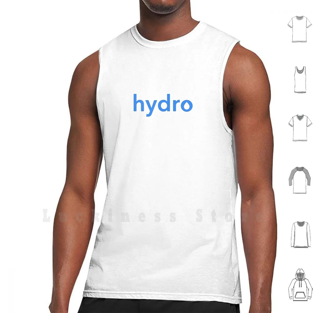 

Майки с логотипом Hydro Main (синие), без рукавов