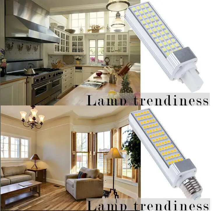 G23 E27 g24 AC85-265V led pl лампа реальная мощность 5 Вт 7 9 11 13 15 SMD5050 | Лампы и освещение