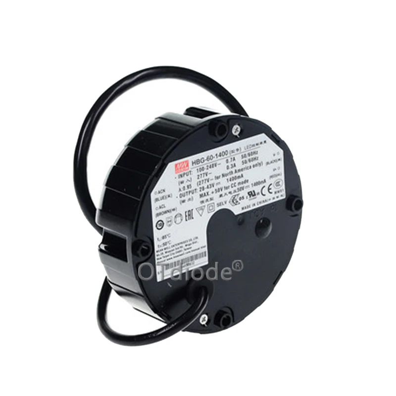 Meanwell HBG-60-1400 импульсный источник питания светодиодный драйвер постоянного тока