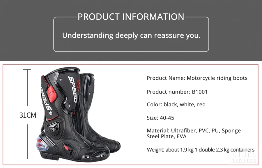 PRO-BIKER/Мужские ботинки в байкерском стиле; ботинки для мотокросса; Botas Moto; Байкерская обувь в байкерском стиле; гоночные ботинки для верховой езды