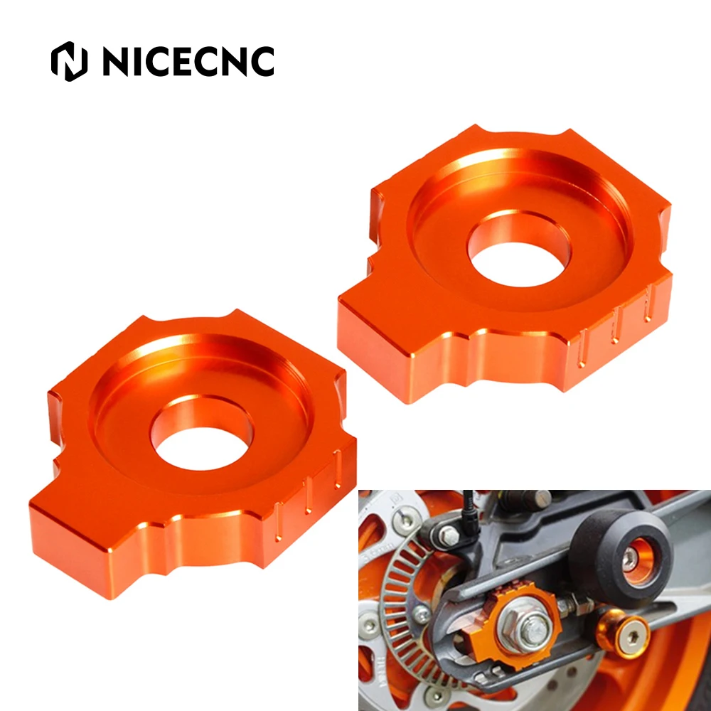 

Motorcycle Accessories Axle Blocks Chain Adjuster For KTM RC 125 200 390 Duke 125 200 390 2014 2015 2016 2017 2018 2019