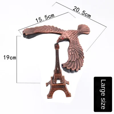 

Tower Gravity Rotating Sci-Fi Creative Tumbler Jewelry Home Bird Eagle Metal Balance Floating Cute Ornaments Crafts Decorations