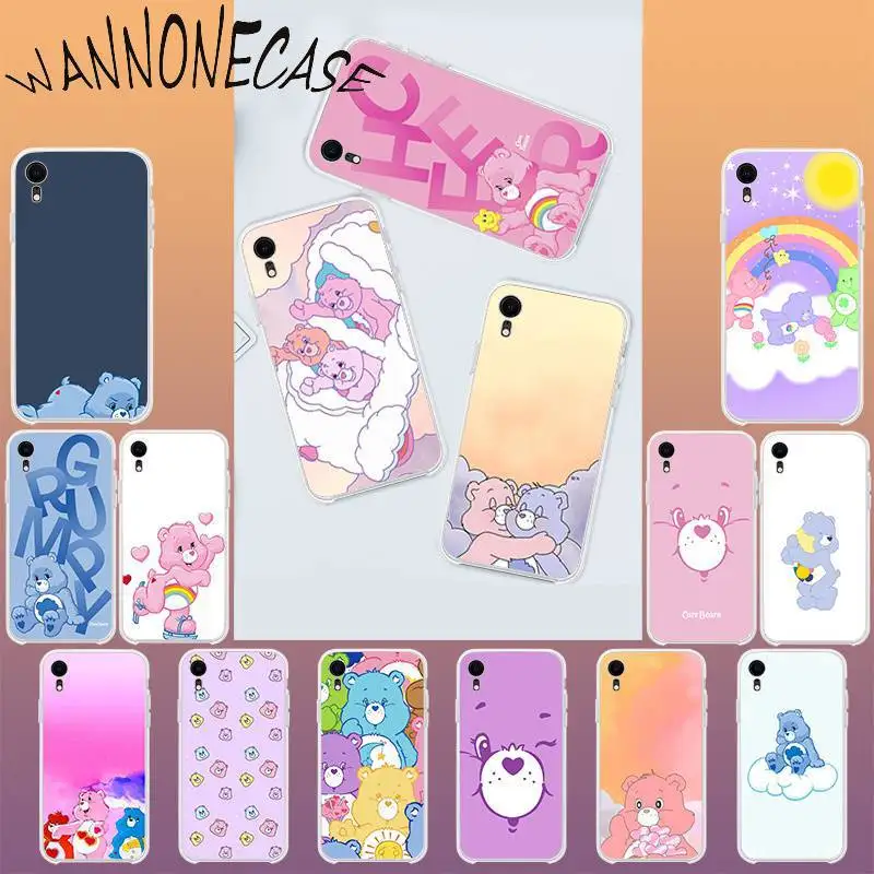 WANNONECASE Милый Забавный мультяшный чехол для телефона iPhone 8 7 6 6S Plus X XS MAX 5 5S SE XR 11 11pro